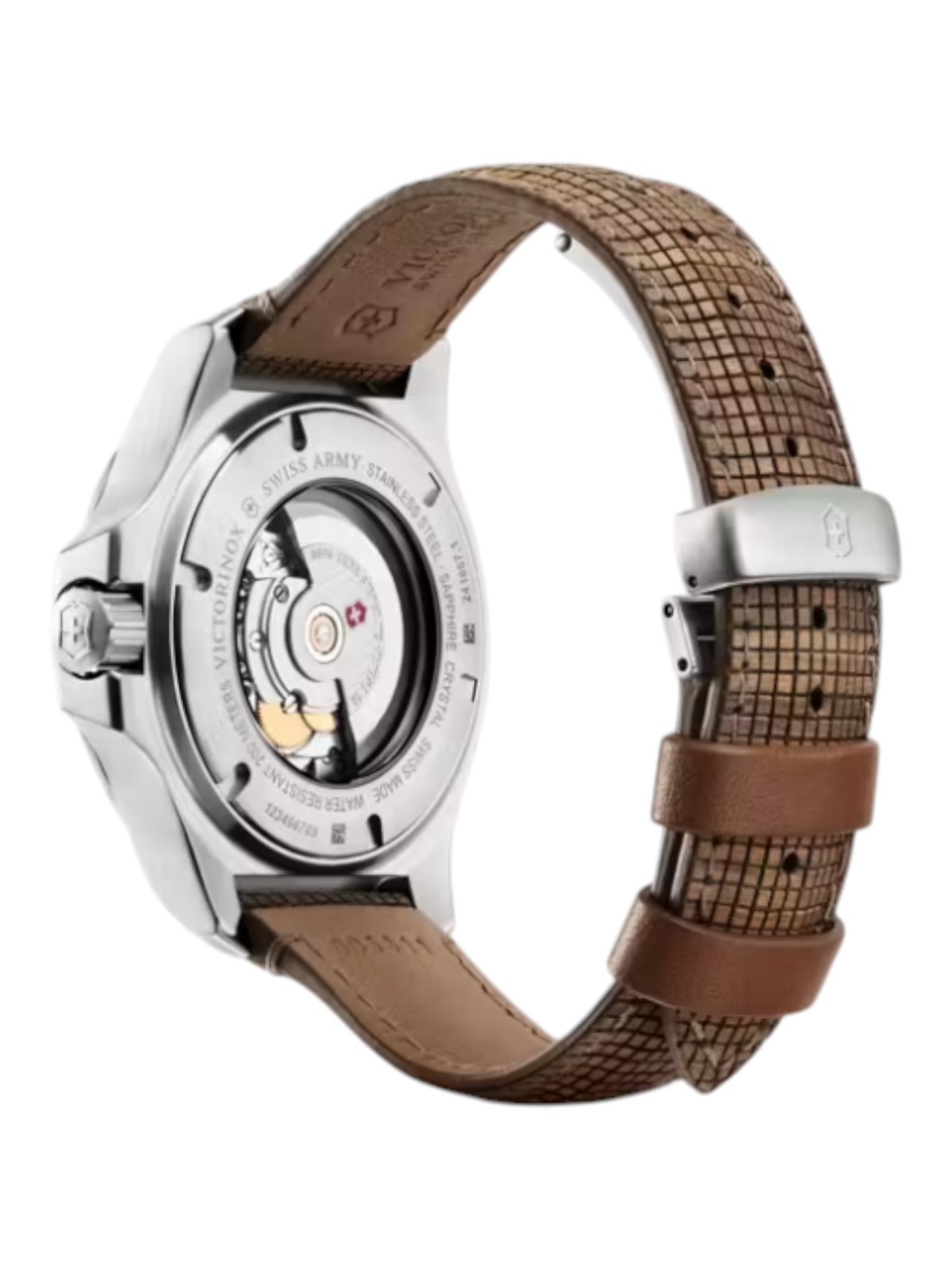Victorinox I.N.O.X. 241867.1 Mechanical 43mm Watch w/Pioneer Alox Pocket Knife
