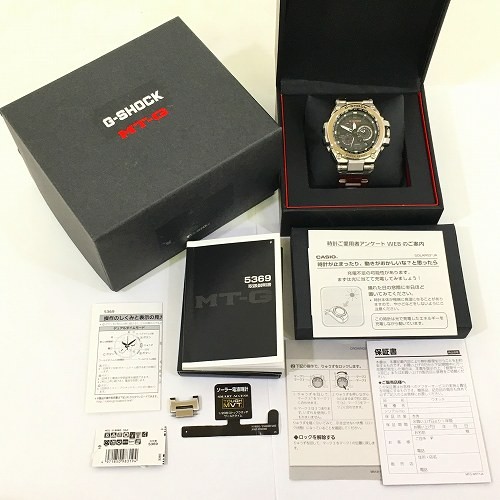 160 CASIO G SHOCK MT G MTG S1000D 1AJF Wristwatch G SHOCK Casio