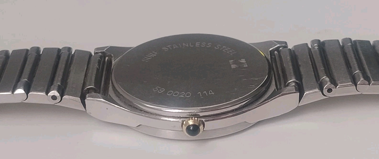 Rare Zenith Museum Pacific Wrist Watch 59.0020.114 Vintage 18k Gold & Steel 31mm