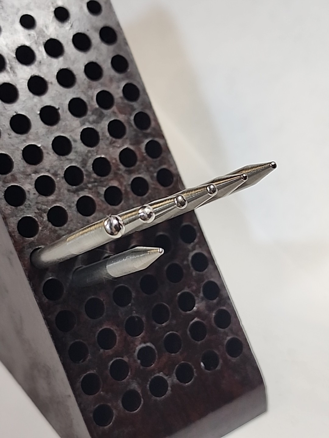 Marshall D stake Round Faced solid Punch Stake watchmaker pick a stake nos