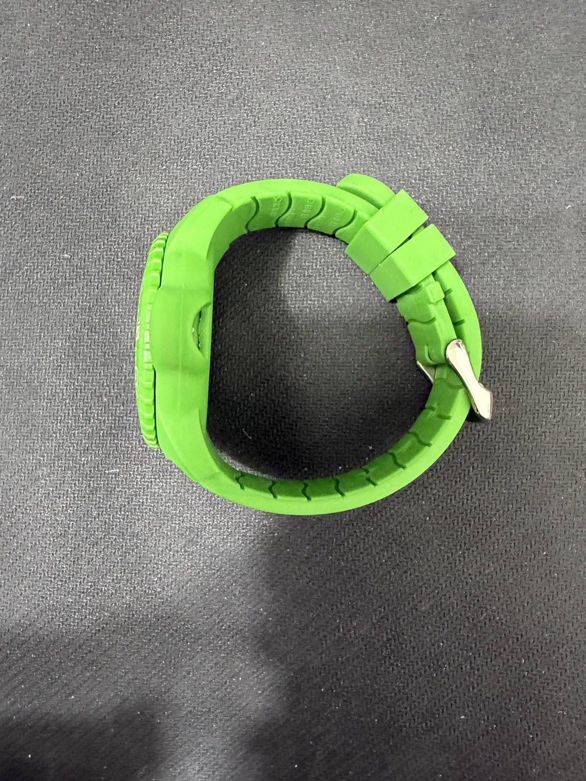 GEBO Time To Save The Earth Watch – Bright Green Diver – Old Stock
