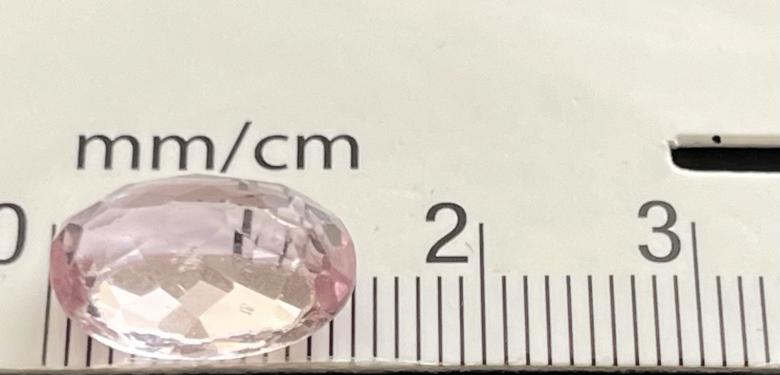 Natural Pink Kunzite 7.60 Ct Oval Faceted Loose Gemstone Spodumene Eye Clean