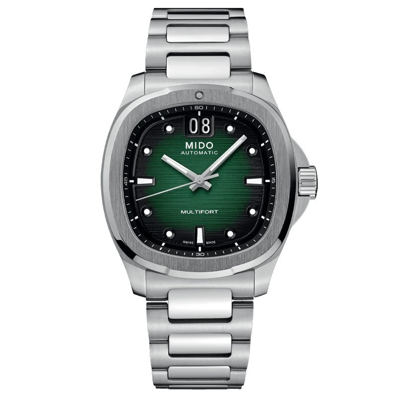 Mido Multifort TV Big Date Green Dial Men’s Watch M0495261109100