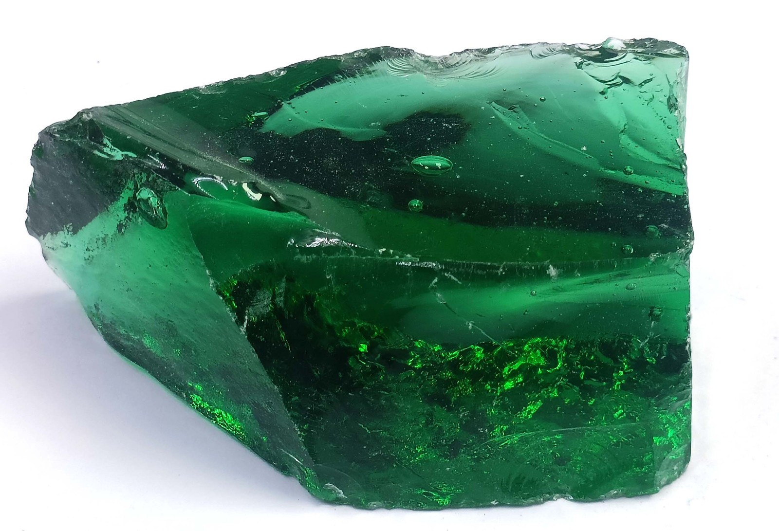 714 Carat Natural Green Emerald Rough EGL Certified Loose Gemstone 6AGR