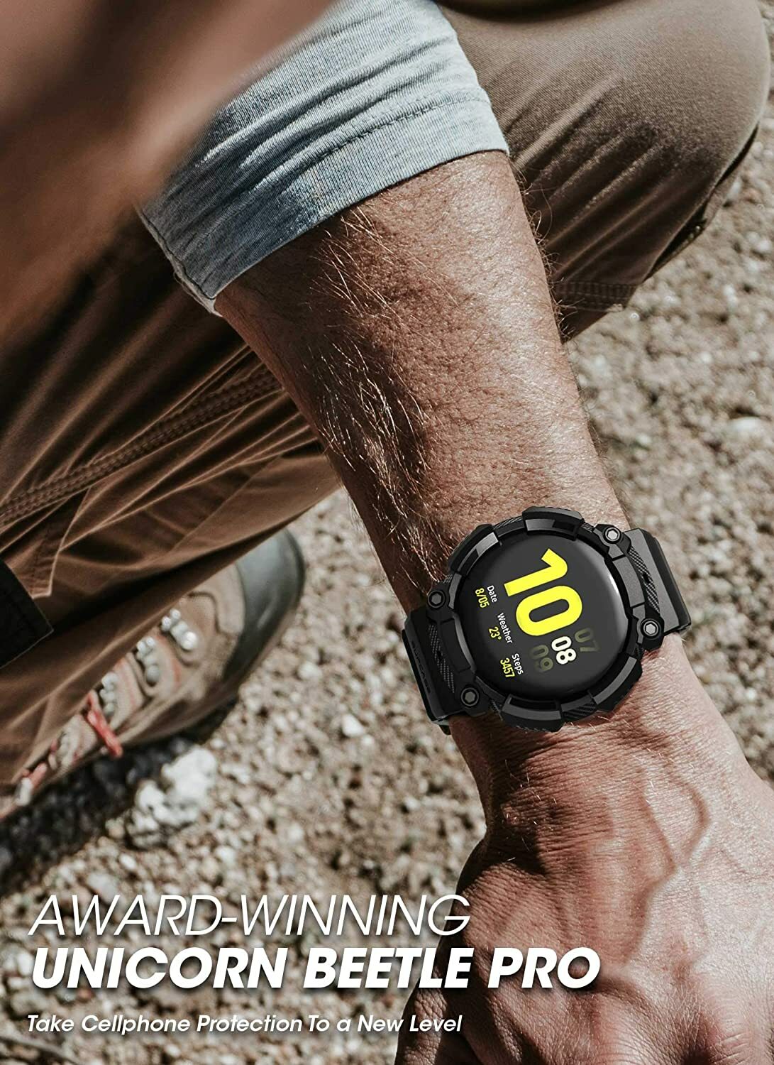 SUPCASE Watch Case Wristwatch Strap Band For 2019 Samsung Galaxy Watch Active 2