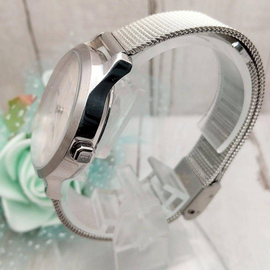 Working Item Furla Wristwatch Ladies’ Unisex Brand Logo Mesh Belt
