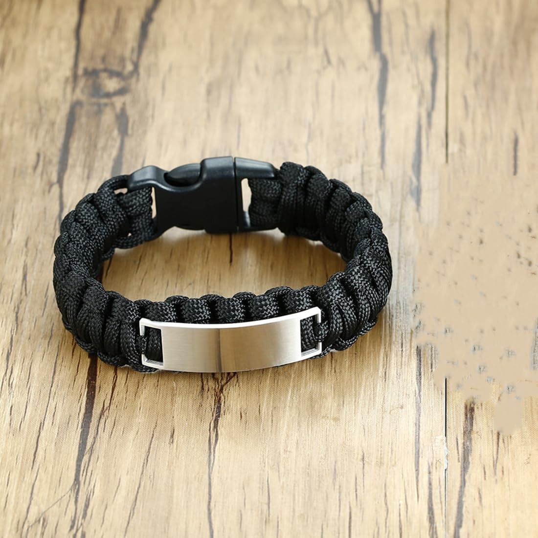 Shema Israel Prayer Bracelet for Men Paracord Bracelets with Hebrew Blessing