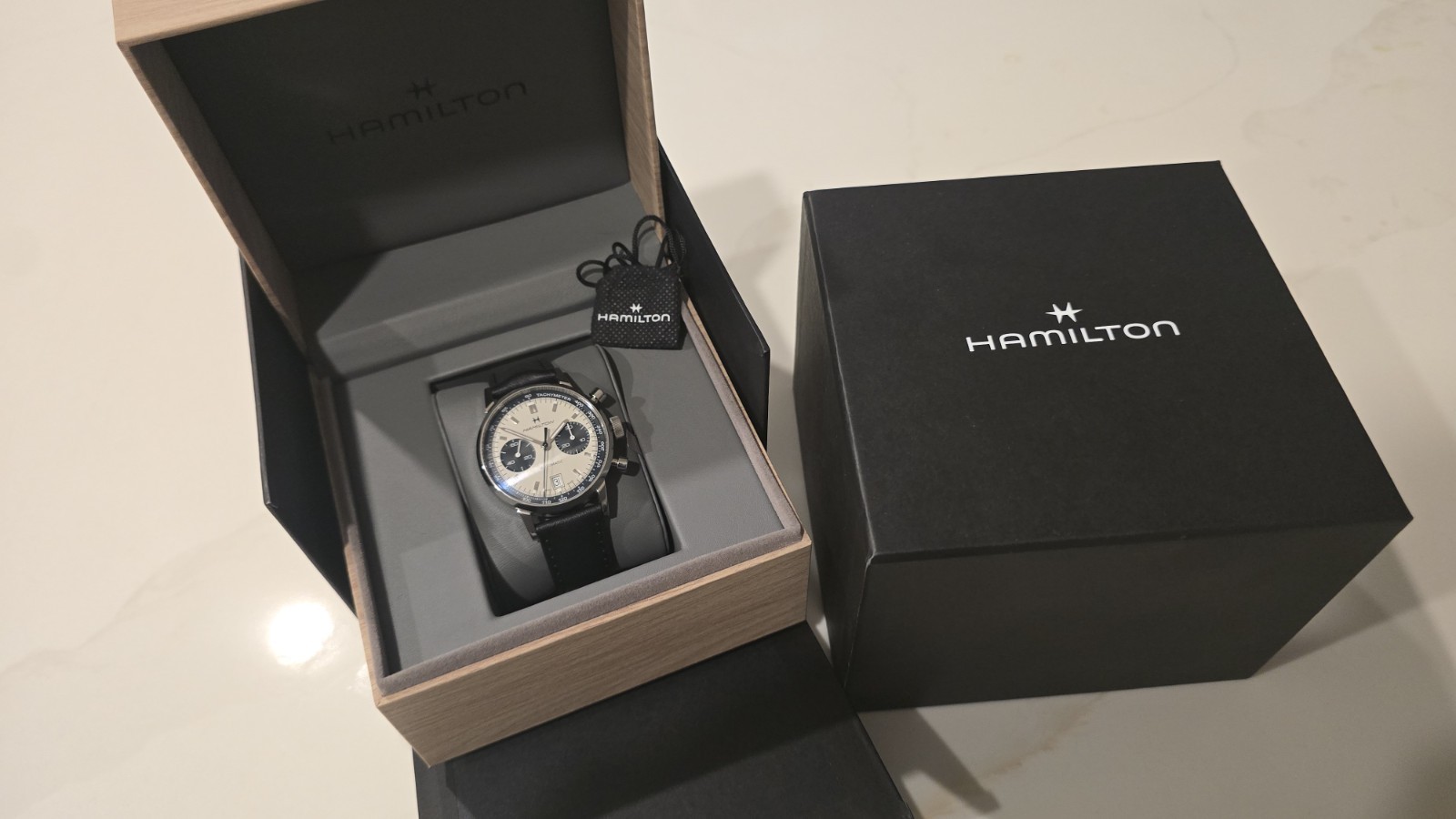 Hamilton American Classic Intra-Matic Chrono 40mm White Dial Watch H38416111