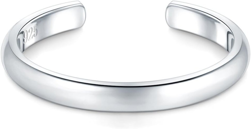 Minimalist Waterproof Toe Rings – 925 Sterling Silver Band for Every Occasion
