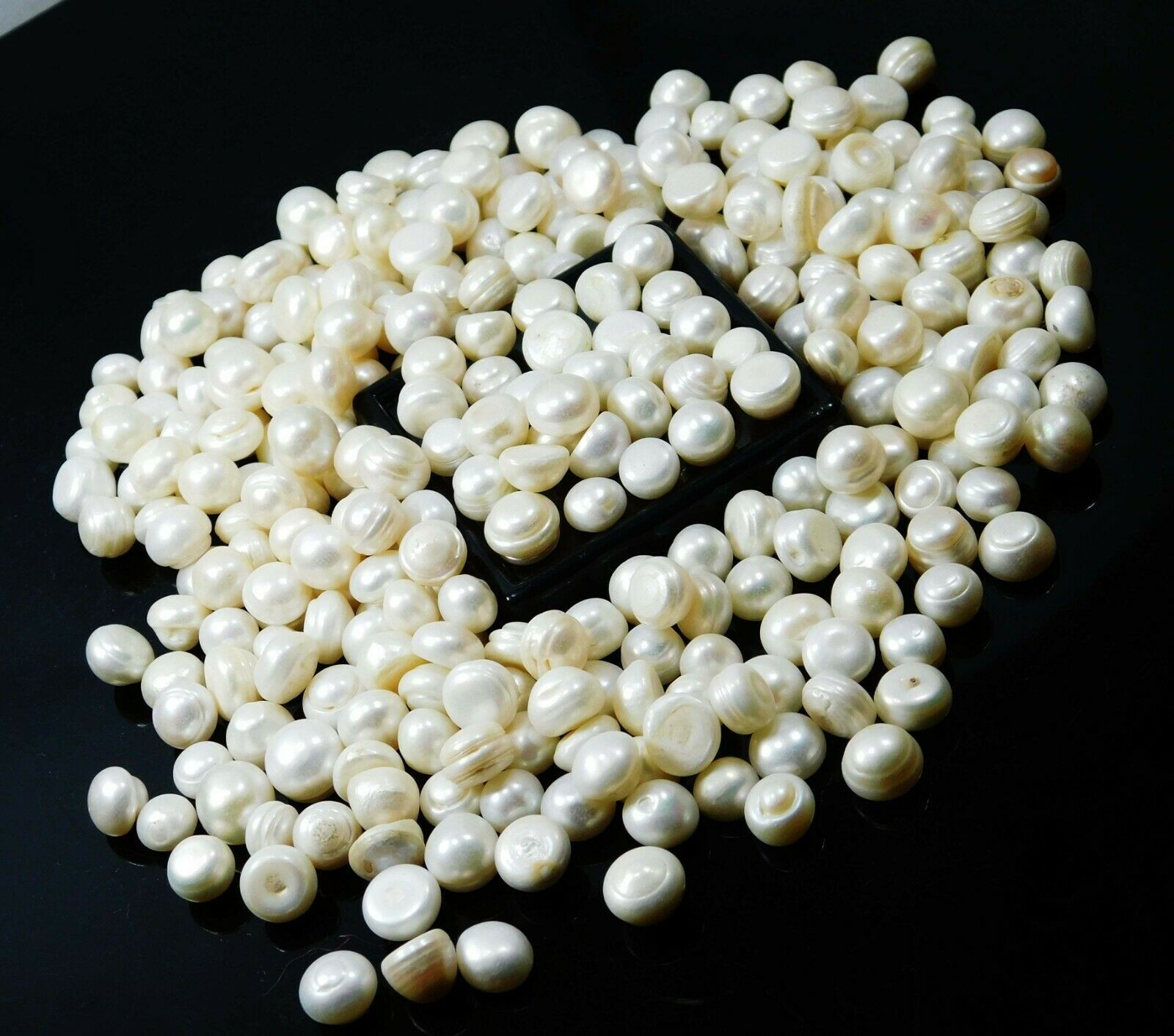 Natural Pearl White 500 Carat Cabochon Cut Loose Gemstone Lot CERTIFIED