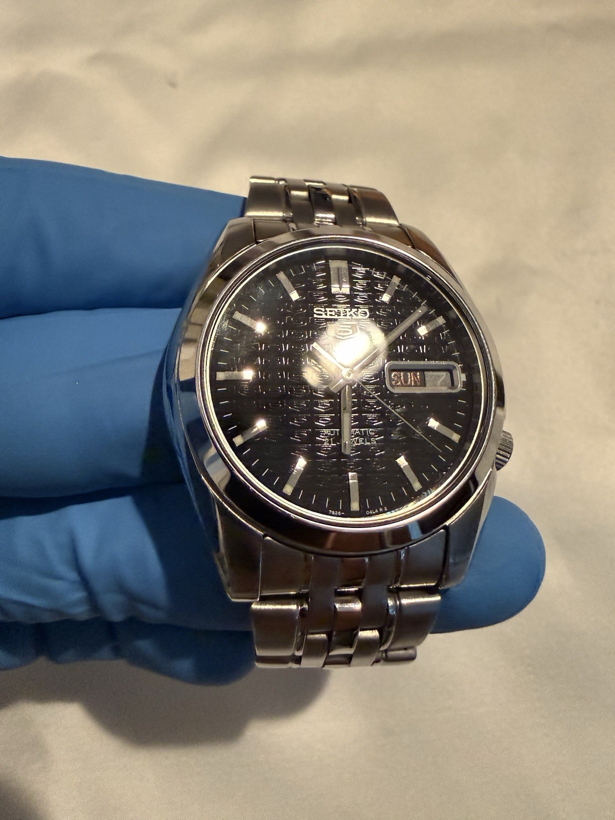 Seiko 5 Sports Men’s Black Watch – SNK361