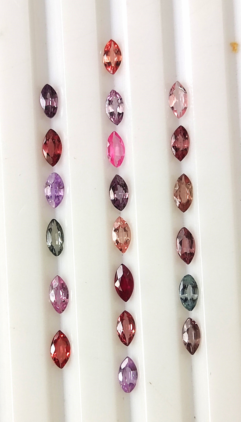 Natural Spinel 4X2 mm Marquise Multi Color Untreated Faceted Gemstone 20 Pieces
