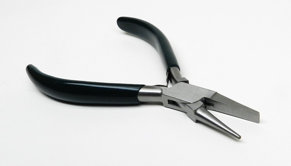 Round and Flat Nose Pliers Jewelry Making 5″ Plier Wire Wrapping Craft Work