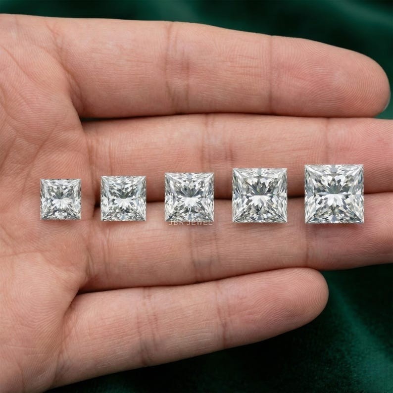2 Carat Princess Cut Lab Grown Diamond D-F / VS1 Loose Diamonds – IGI CERTIFIED