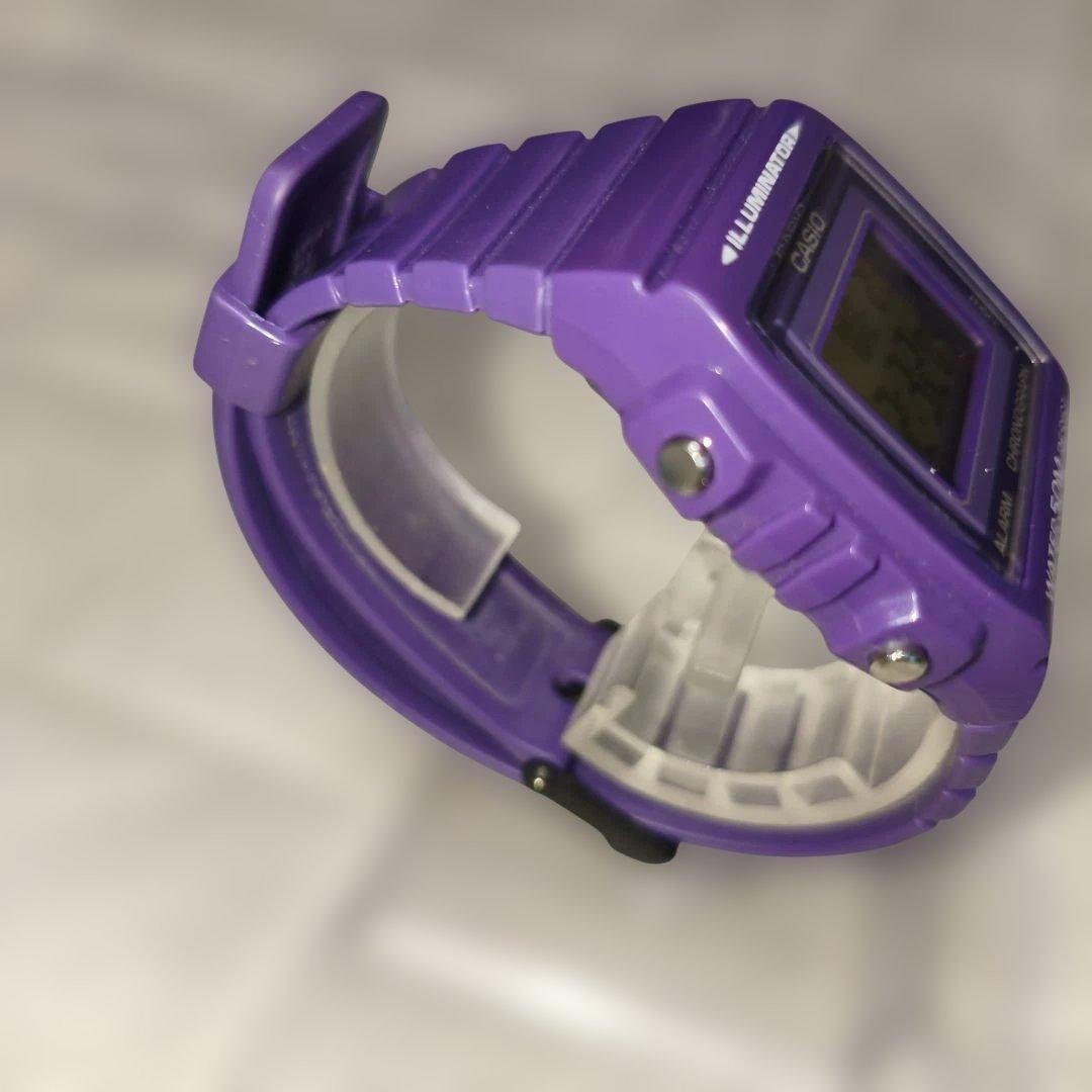 Casio Cheap Casio W-215H Purple Watch NEW