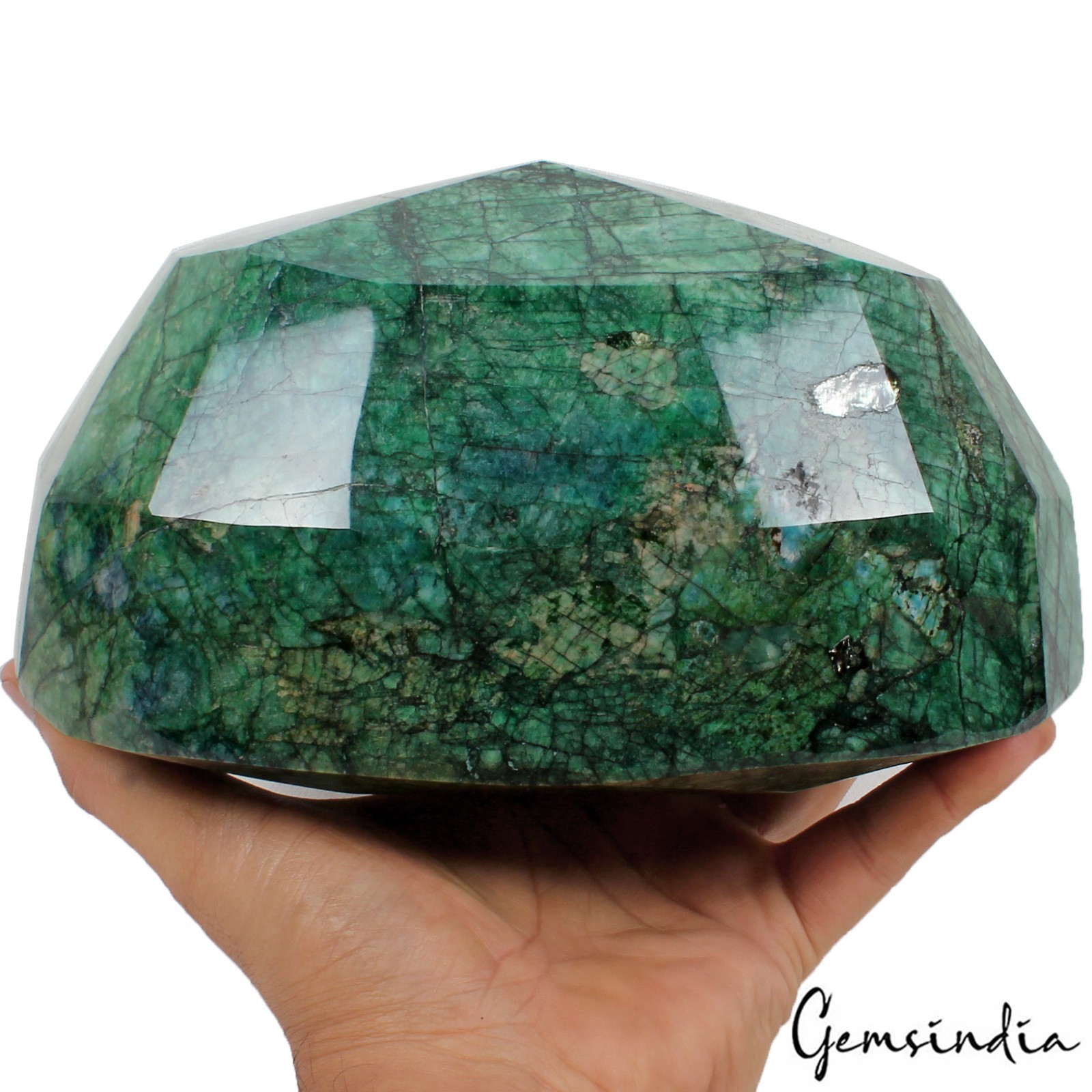 4.5Kg Natural Green Emerald Earth Mined Huge Oval Cut Museum Size Collective Gem
