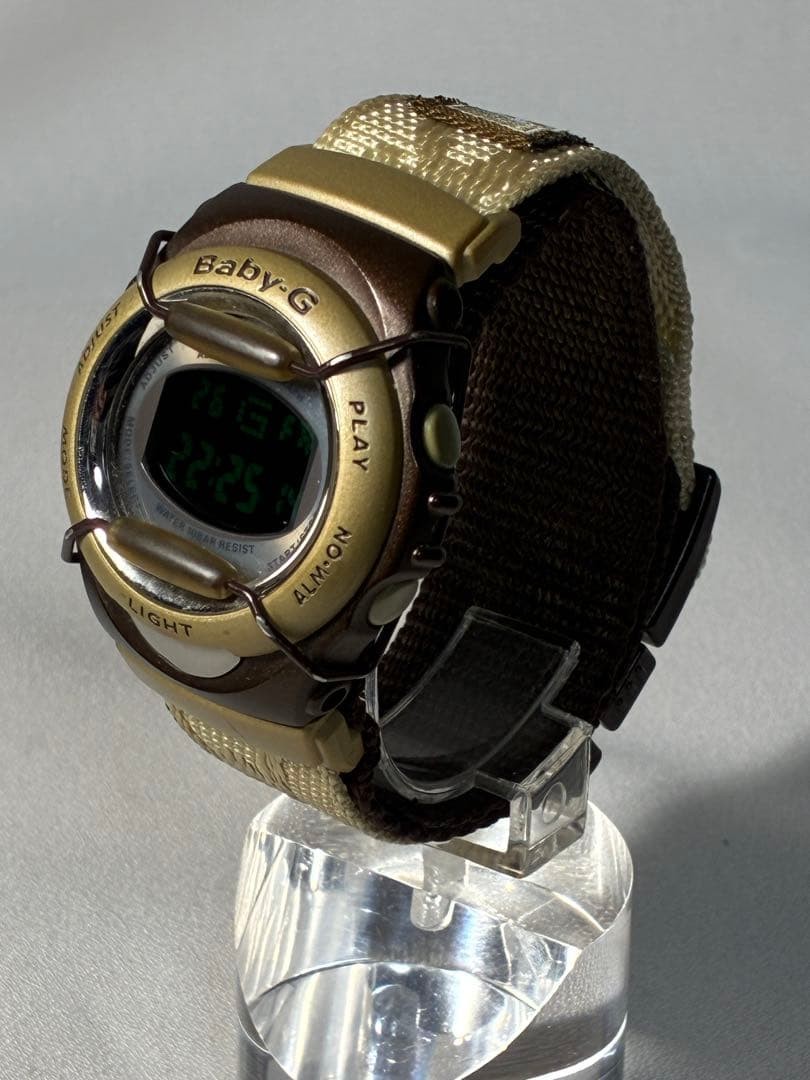 CASIO Baby-G BGM-115GT (Battery replaced, inverted LCD)