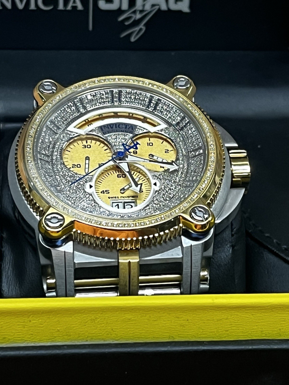 INVICTA Sea Hunter Warrior Men 1.5-1.6 CTS Diamonds 37004 56MM