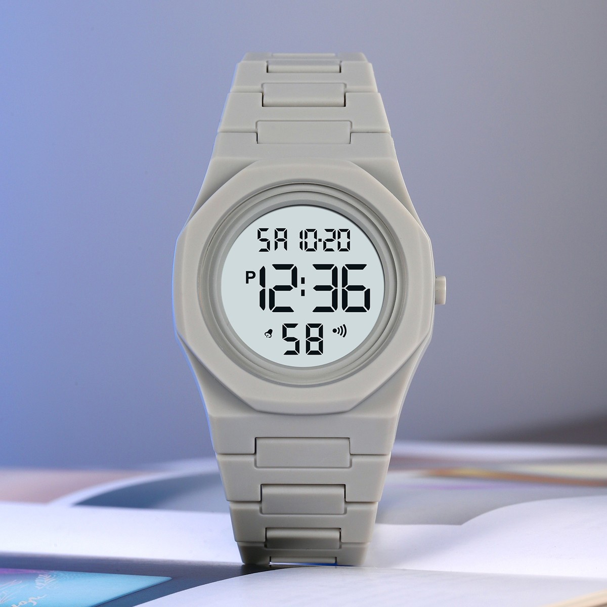 SKMEI Men Digital Watch Countdown Date Sport Wristwatch Boys Military Watches