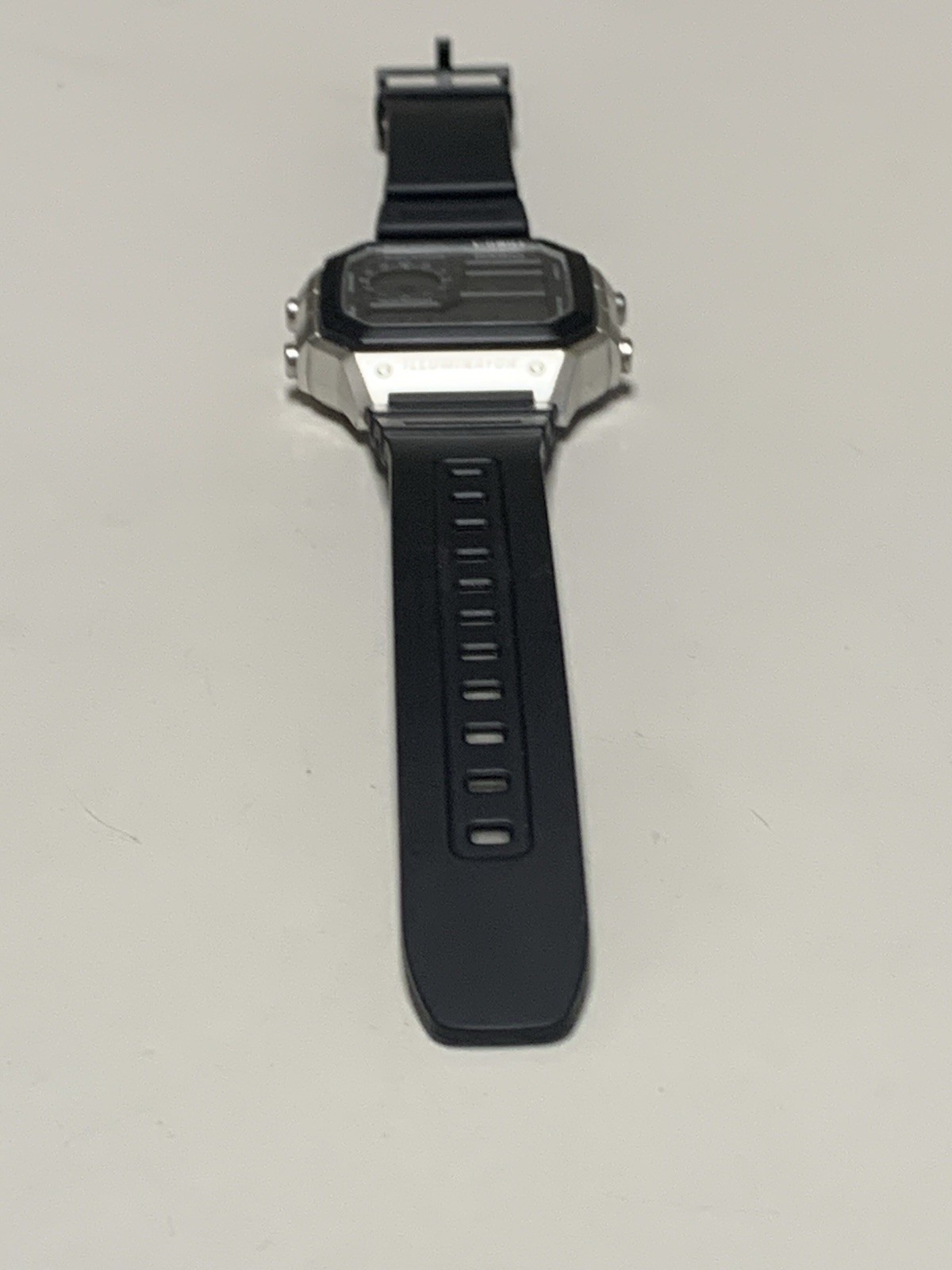Casio World Time AE1200 Royale Silver Case Black Band
