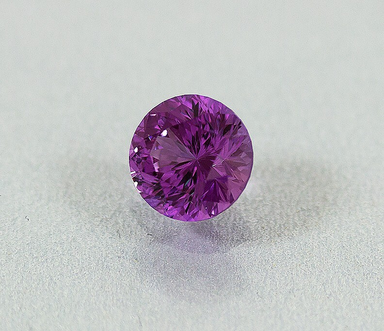 Purple Spinel. Lab Created. Amazing Cut. 5.50 cts. Gorgeous Color & Brilliance.