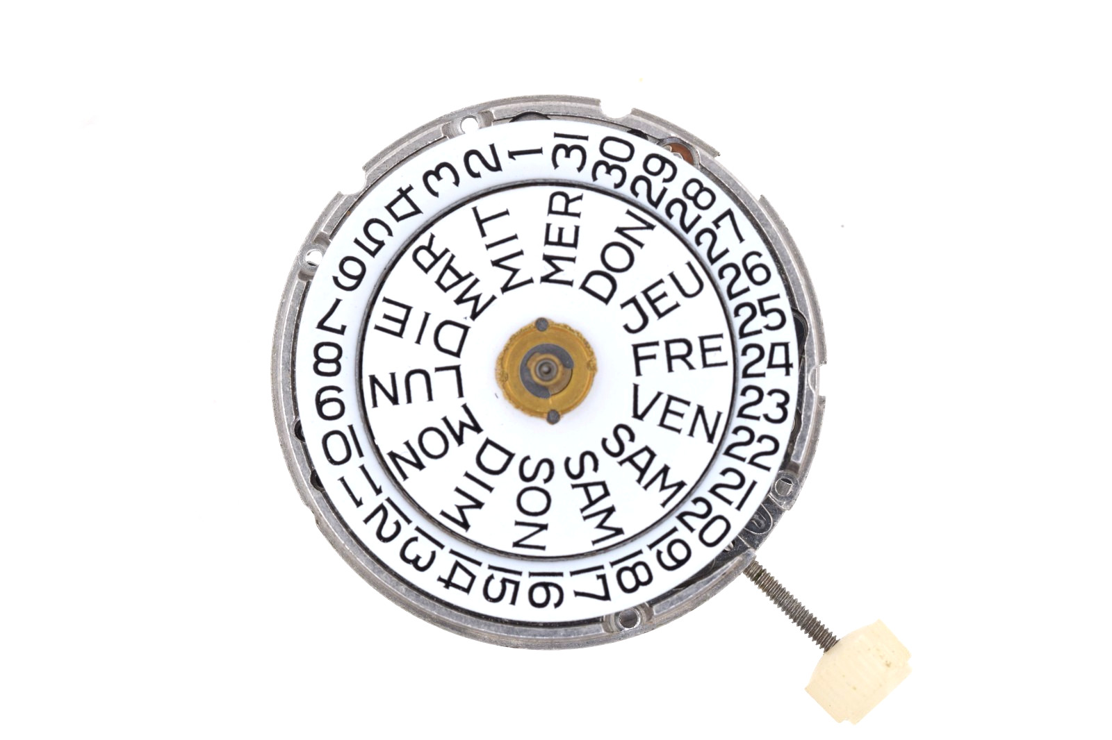 ETA 2879 Gabarit 3 Hz Vintage NOS Watch Movement Working (3965)