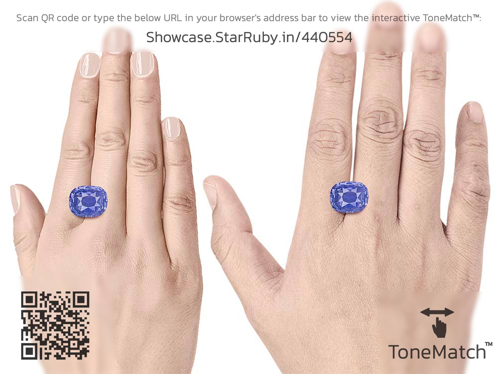 GRS & LOTUS Certified CEYLON Blue Sapphire 12.30 Ct. Natural Unheated CORNFLOWER