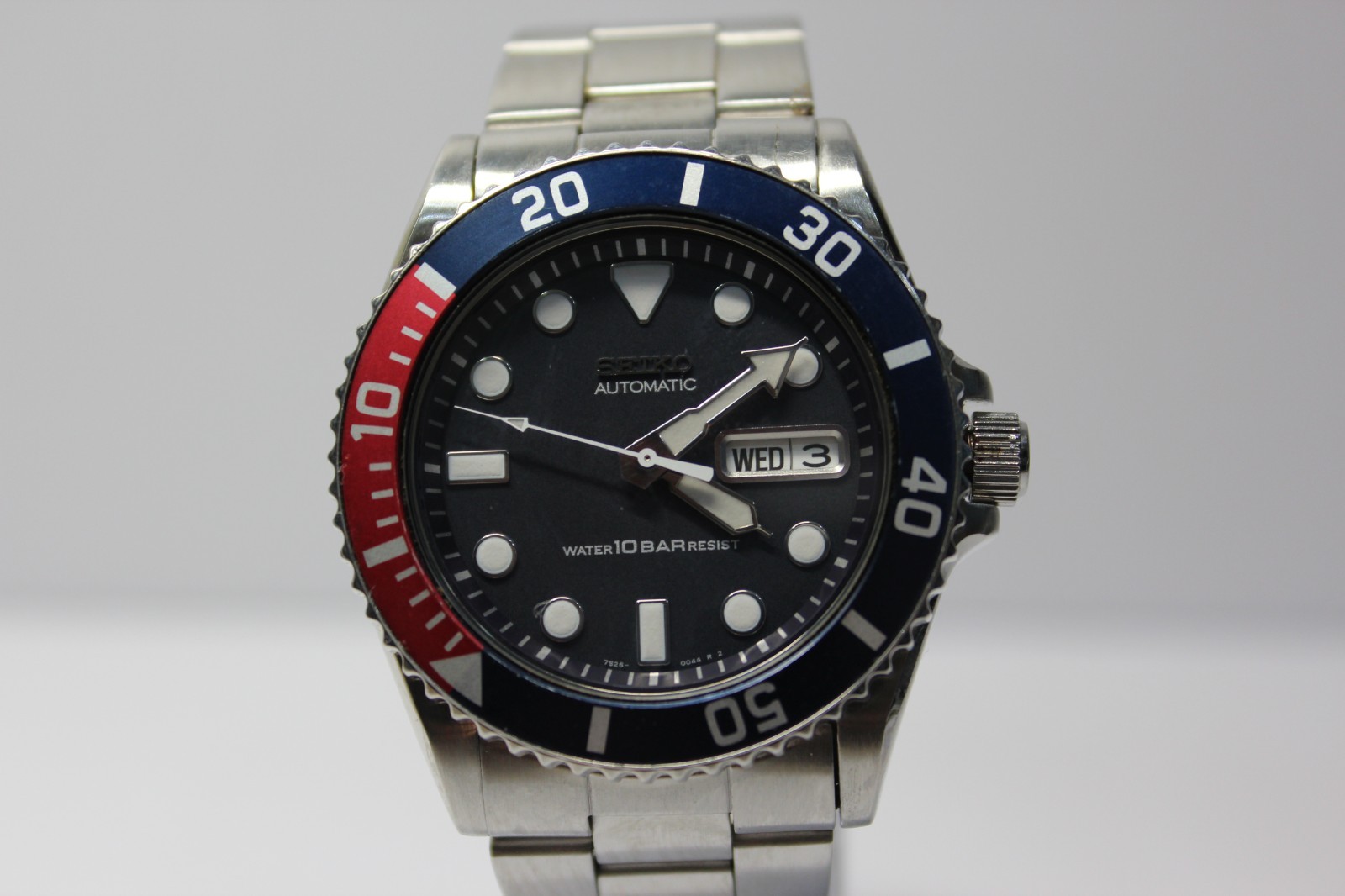 Read[NEAR MINT] SEIKO Divers PEPSI 7S26-0040 Automatic Vintage Men’s Watch JAPAN