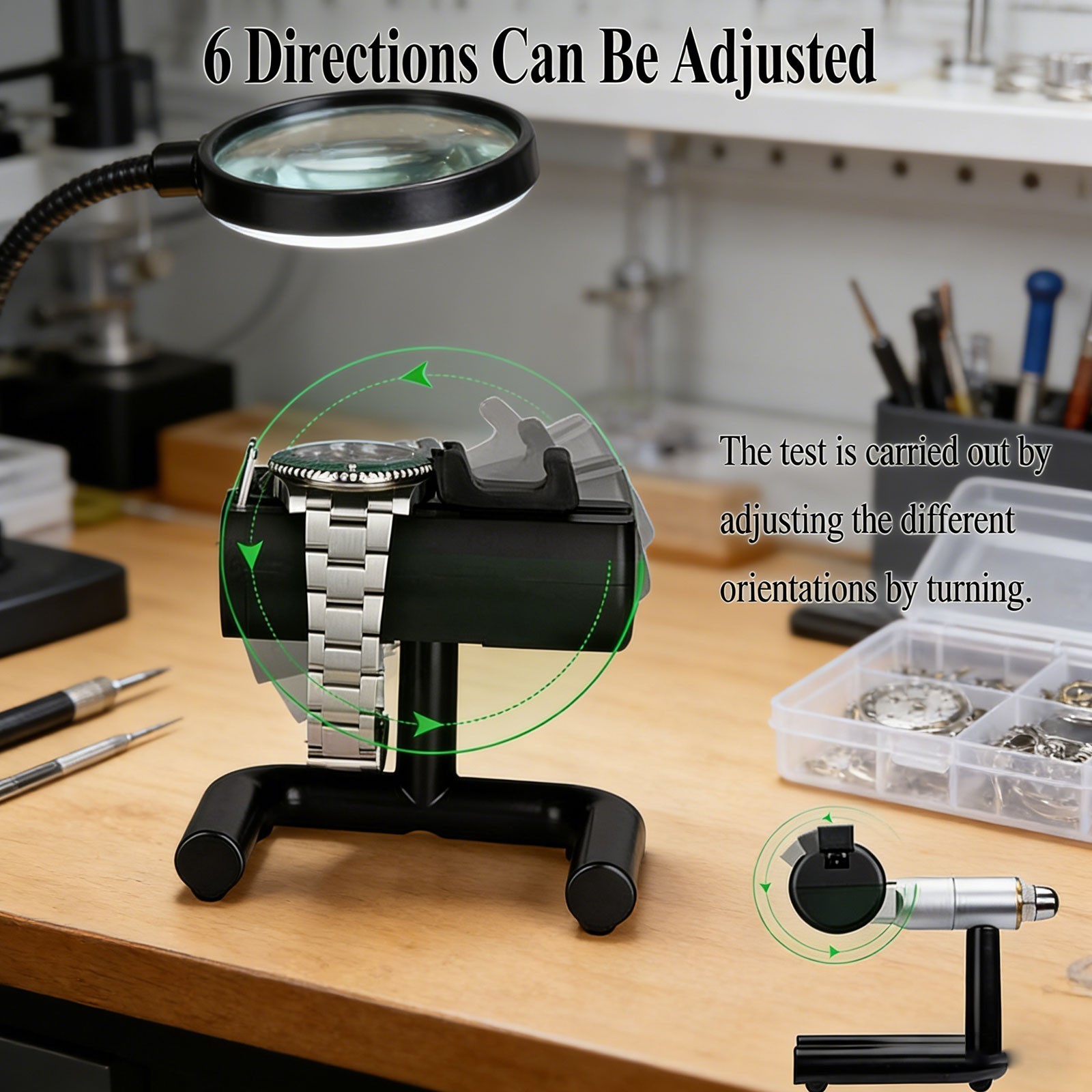 No.1000 Weishi Timing Timegrapher Accuracy Mechanical Watch Tester Calibrator aa
