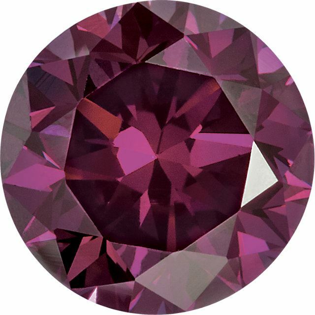 Natural Extra Fine Rich Purple Diamond – Round – VS2-SI1 – Africa – Extra Fine G