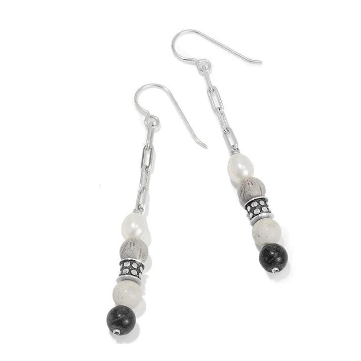 Brighton Pebble Luna French Wire Earrings $58 NWT JA9932