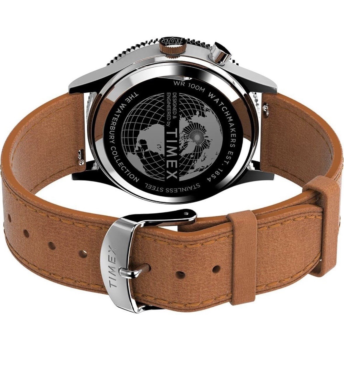 Timex Waterbury Traditional GMT Quartz Men’s Watch TW2V74000VQ