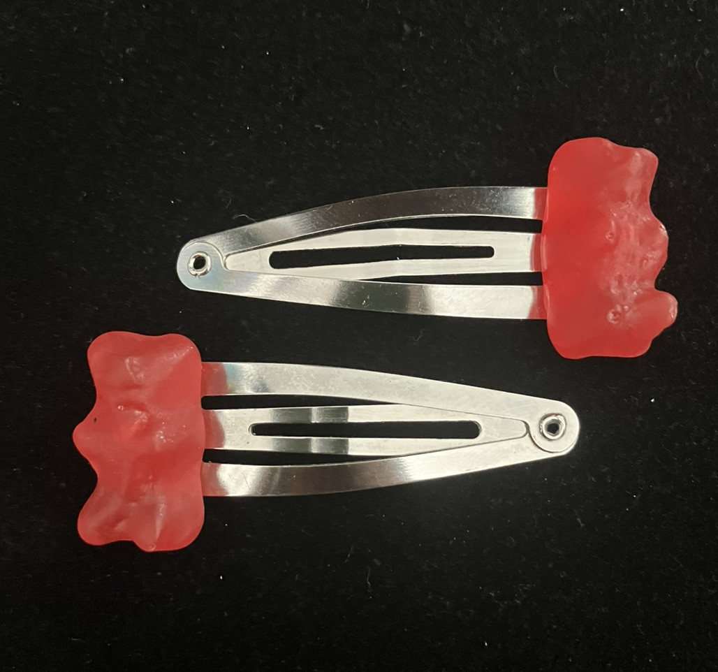 Gummi Bear Candy Hair Clips, MiaChavi Geekery