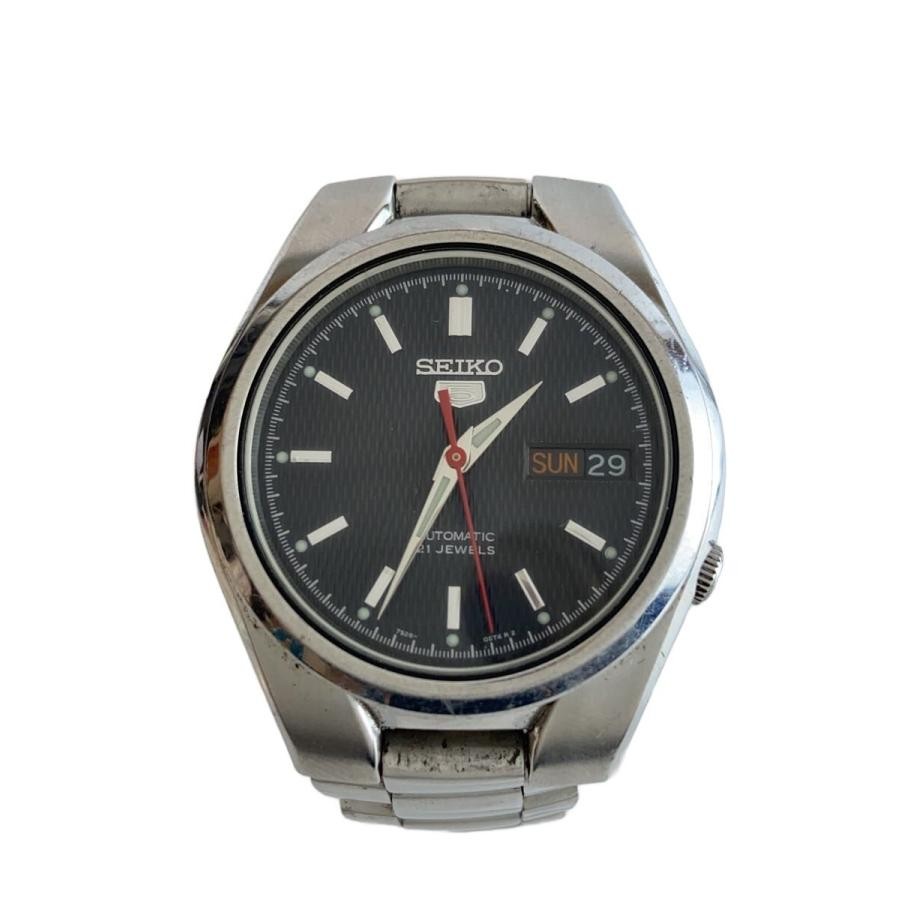 SEIKO 7S26-02F0 Case Size 3.5 ×3.6cm Wrist Size 16cm Used Watch #71022