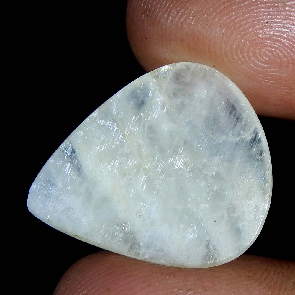 12.75Cts100%Natural Quality Silky Monnstone Pear Cabochon Loose Gemstone