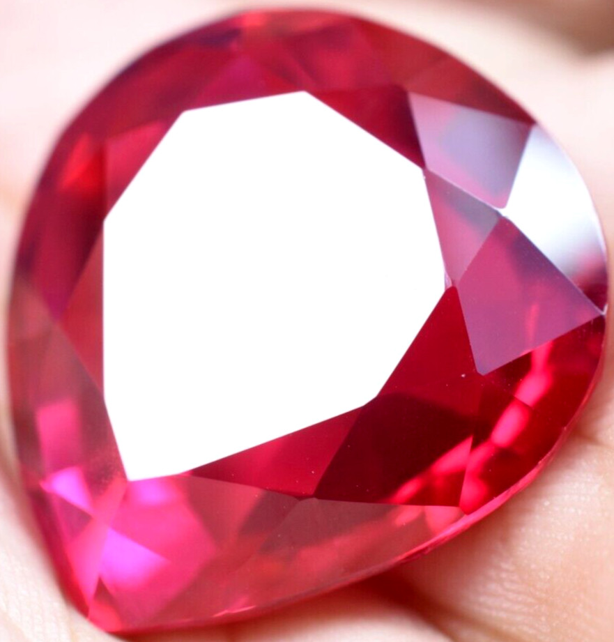 Natural 68.10 Ct Mogok Pink Huge Ruby Sparkling GGL Certified Loose Gemstone