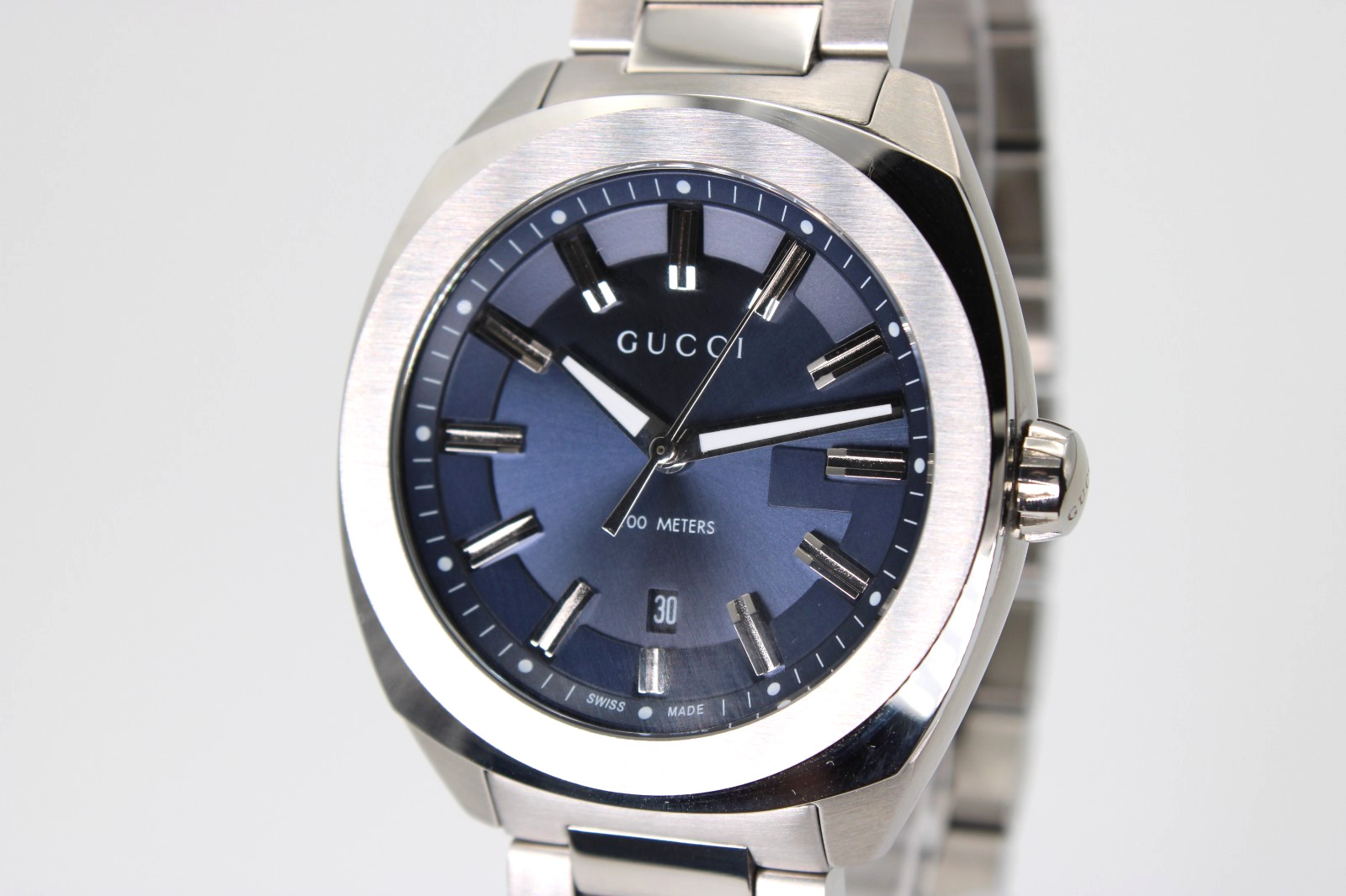 GUCCI GG2570 YA142303 Quartz Blue Dial Men’s Watch 41mm