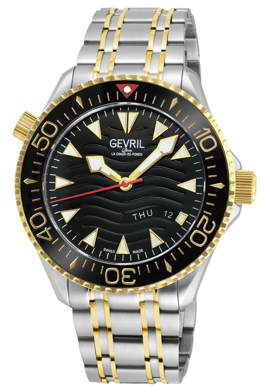 Gevril Hudson Yards Stainless Steel 43mm Swiss Automatic Wristwatch 48832B