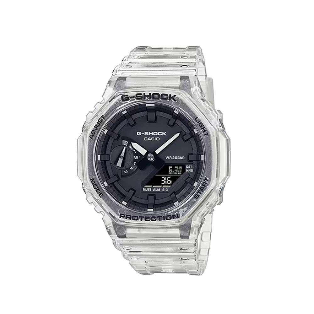 Casio G- Shock ANALOG-DIGITAL Watch GA-2100 SERIES GA-2100SKE-7