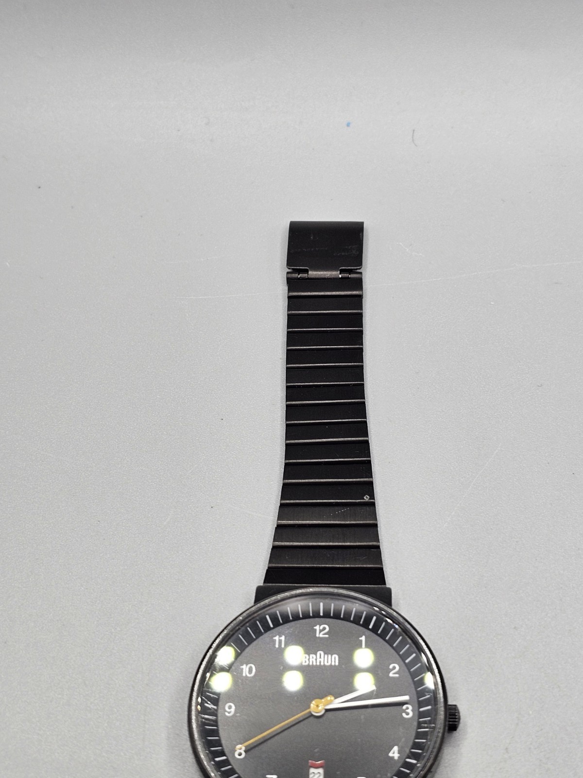 Braun BNH0032BKBKG Classic Quartz Watch Black Dial 40mm Mens Watch US Seller