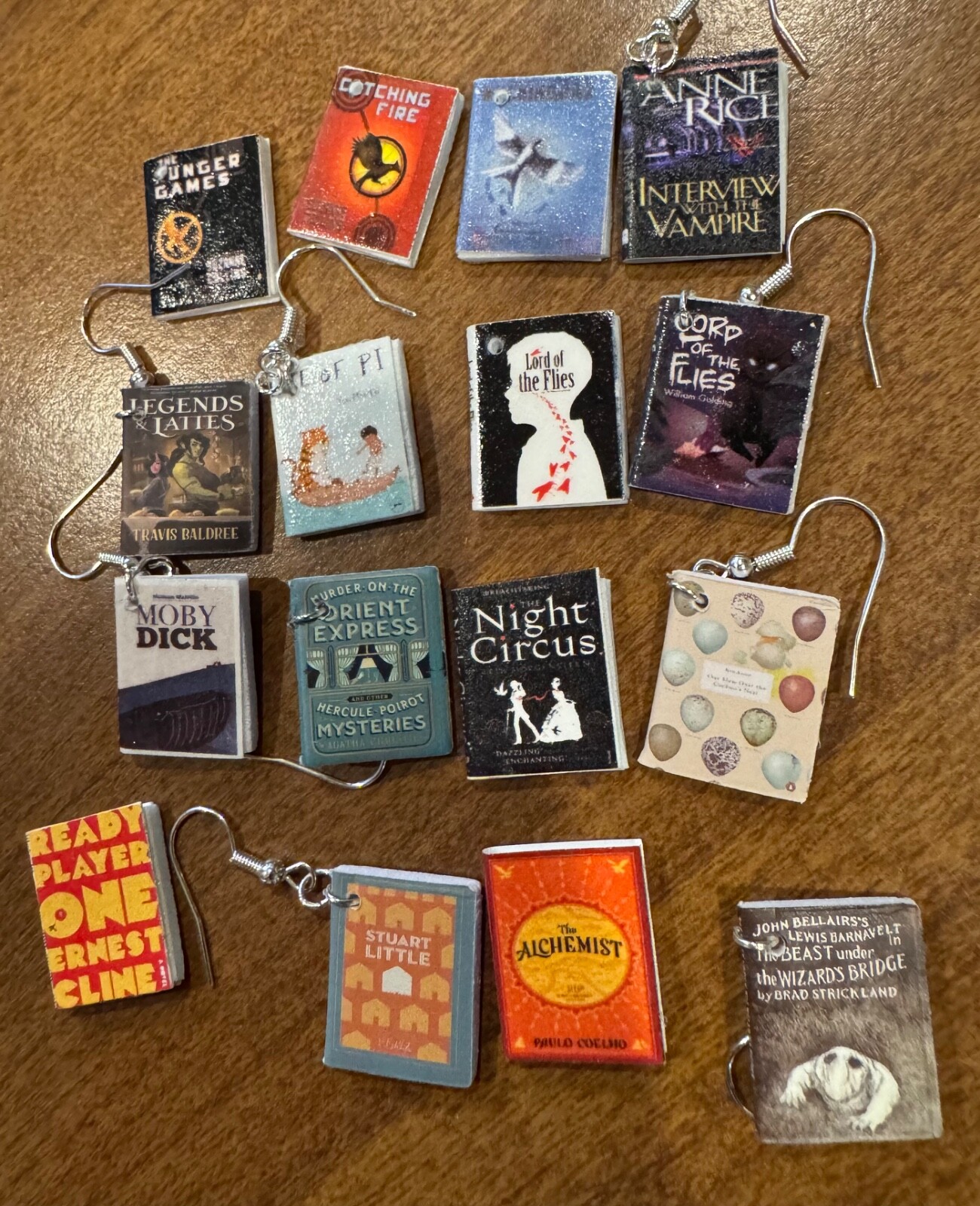 INDIVIDUAL Mini Book & Manga Earrings Handmade Literary Jewelry Book Lover Gift