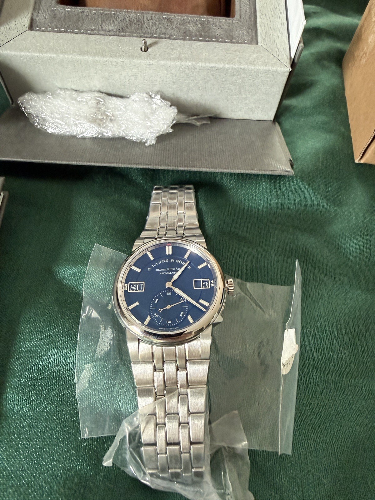 NEW A. Lange & Söhne Odysseus Blue Dial Steel 40.5mm 2026 Full Set 363.179