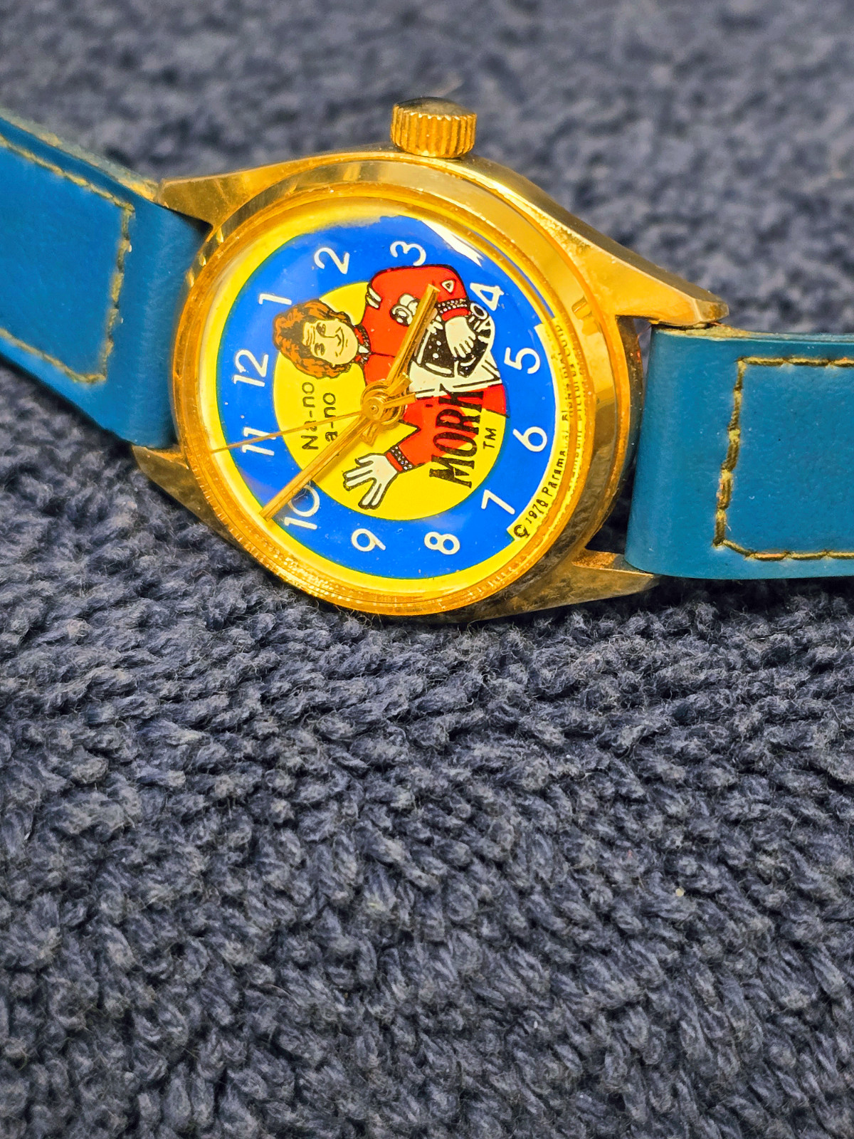 Vintage 100% All ORIGINAL MORK (Robin Williams) character watch Serviced & Runs