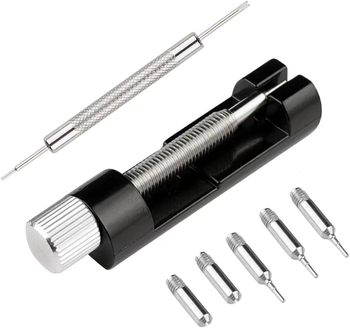 Watch Link Removal Kit with Tools for Bracelet Adjustment and Sizing