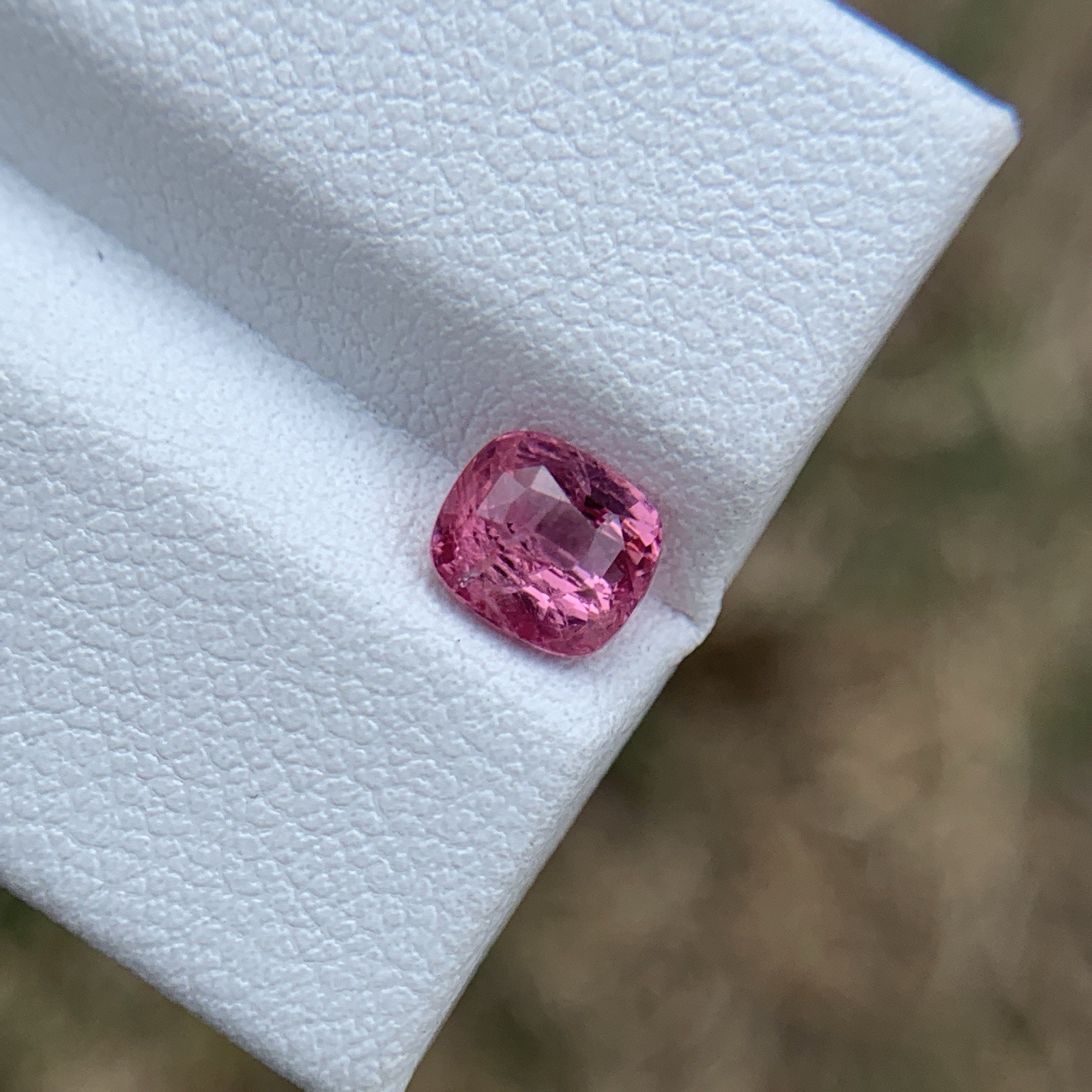 Natural Mahenge Pink Spinel 1.06ct Cushion Cut Tanzania Loose Gemstone