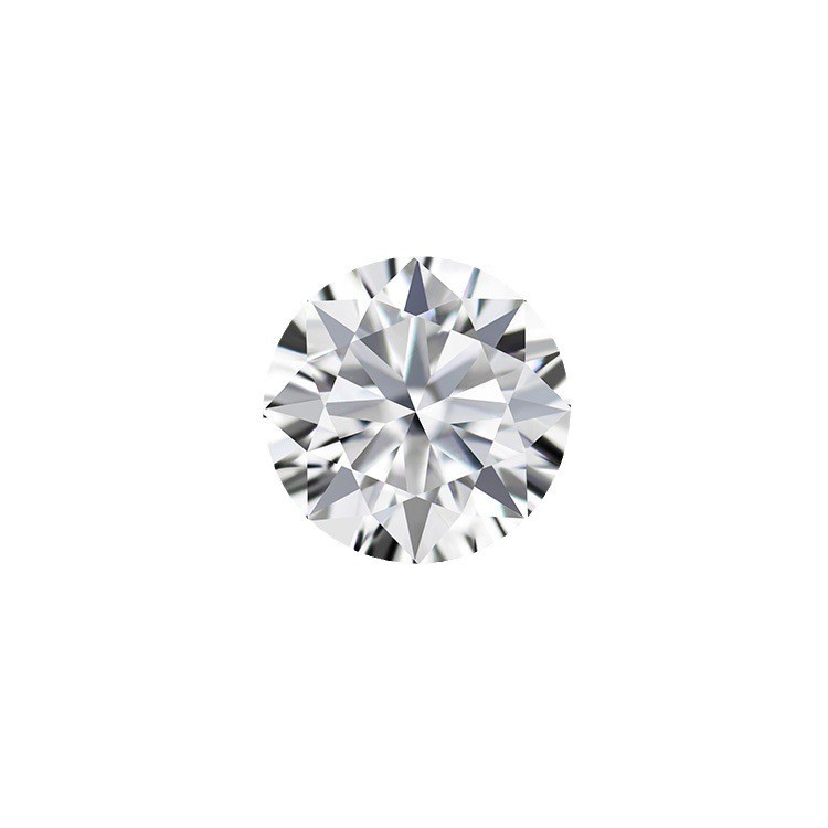 Loose Moissanite Diamonds for Rings Pendants Earrings Round Cut Gemstones VVS1 D