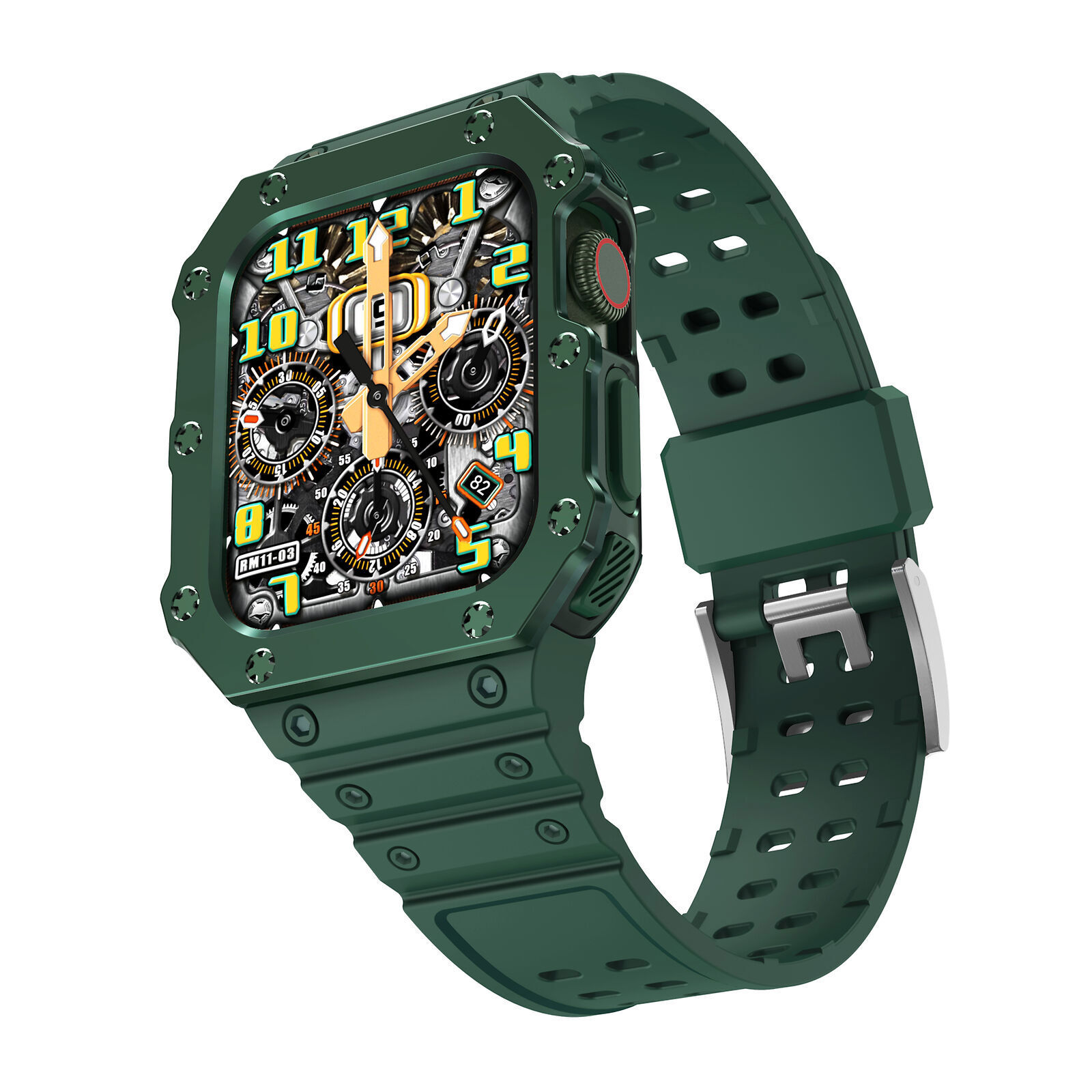 for Apple Watch with Protective Case Rugged for Apple Watch Series7 6 5 4 3 2 1