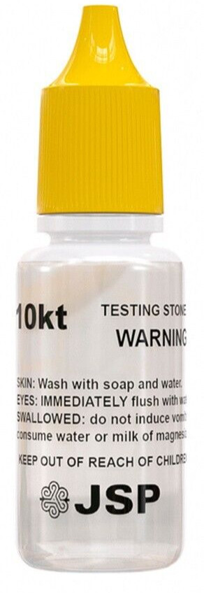 10K 14K GOLD & SILVER JEWELRY TESTING ACID SOLUTION TEST SCRAP TESTER SOLUTIONS