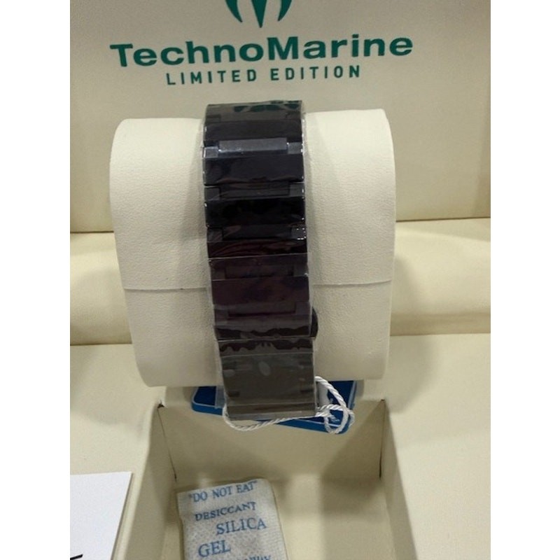 TechnoMarine Carbon Nautic TM-525003 45mm Automatic Skeleton Sapphire Watch NEW