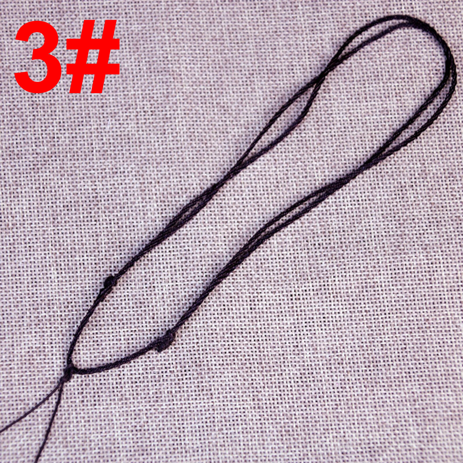 Chinese Silk Thread Hand Knotted Cord String Pendant Necklace Adjustable